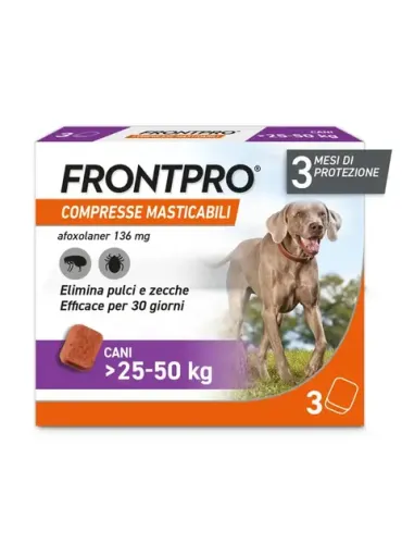 Frontpro 25-50 Kg 3 compresse 136 mg