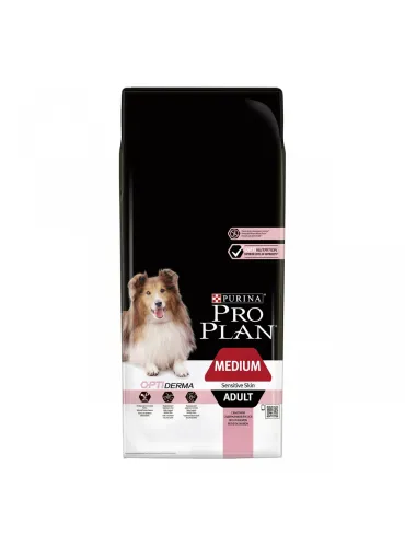 Purina proplan adult medium sensitive skin optiderma 14 kg