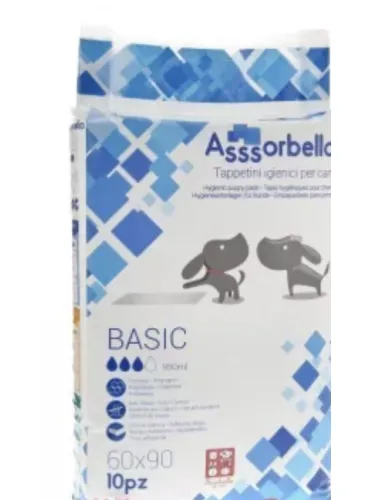 Tappetini Basic 60x60 Fuss-Dog 10 pezzi
