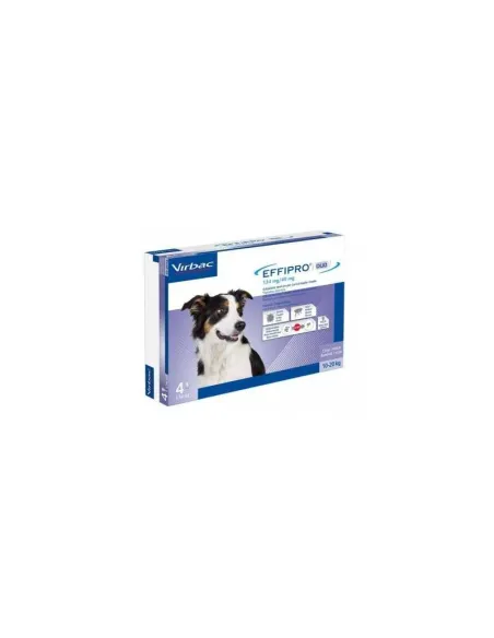Effipro Duo per cani 10 - 20 Kg 4 pipette134 mg/40 mg