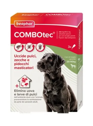 Beaphar combotec 3 pipette cani grandi 20-40 kg