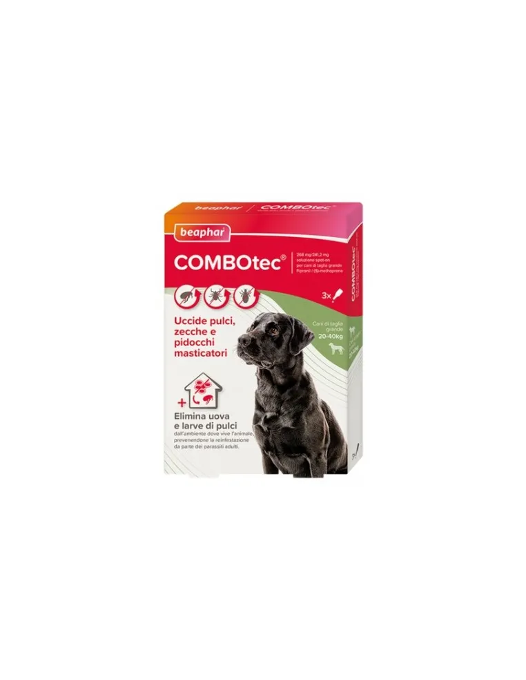 Beaphar combotec 3 pipette cani grandi 20-40 kg