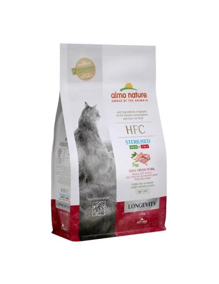 Almo nature HFC gatto Longevity Sterilizzato Maiale 1,2 kg
