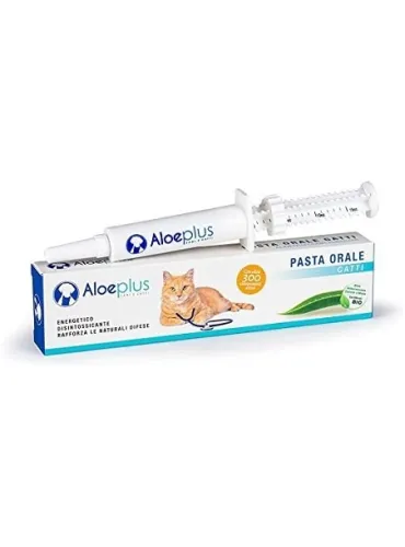 Aloeplus Pasta orale Gatti 15 ml