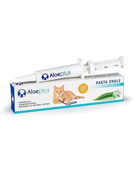 Aloeplus Pasta orale Gatti 15 ml