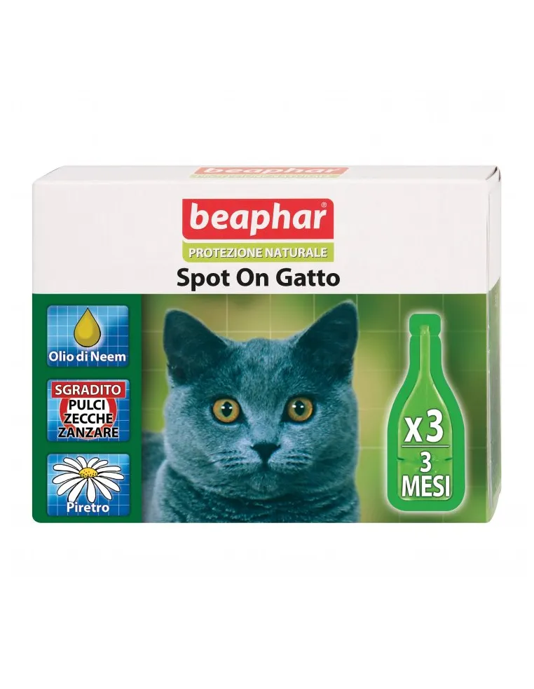 Beaphar protezione naturale spot on gatto