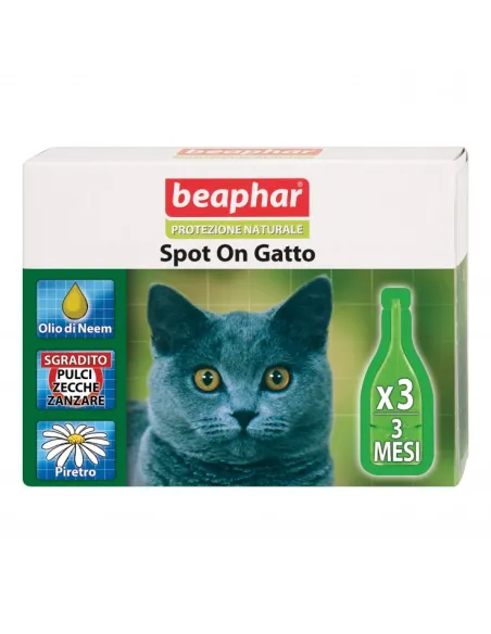 Beaphar protezione naturale spot on gatto Beaphar protezione naturale spot on gatto