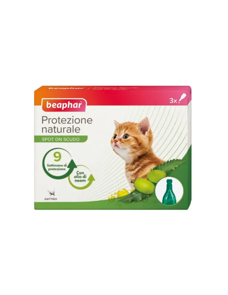 Beaphar protezione naturale spot on gattino