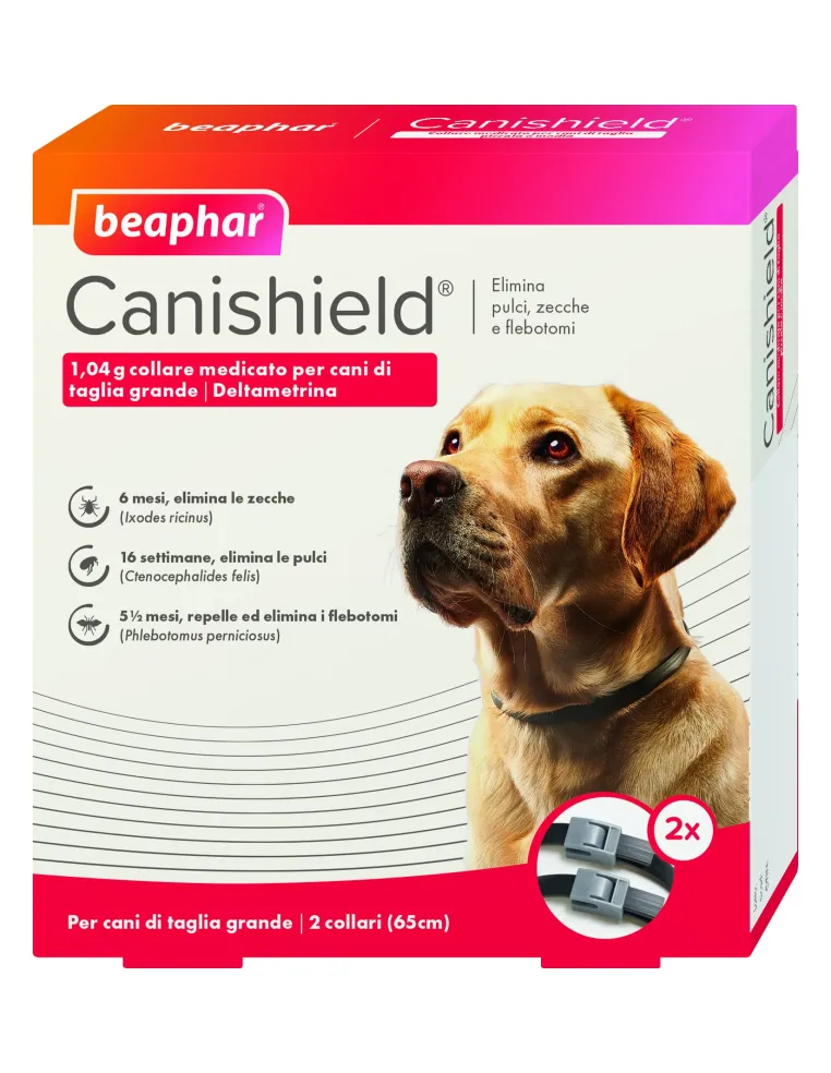 Beaphar canishield 2 collari 48 cm