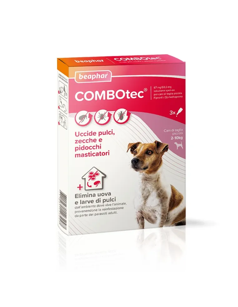 Beaphar combotec 3 pipette cani piccoli 2-10 kg
