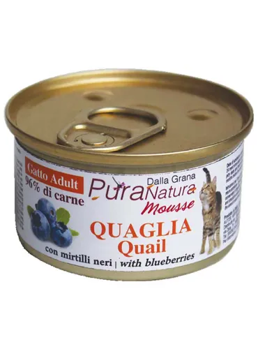 Pura Natura Quaglia-Mirtillo 85 Gr