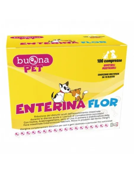 Enterina Flor 100 compresse Buona Pet Enterina Flor 100 compresse Buona Pet