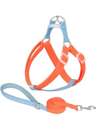 Kit Pettorina 15 mm + Guinzaglio Corda 8 x 1200 mm