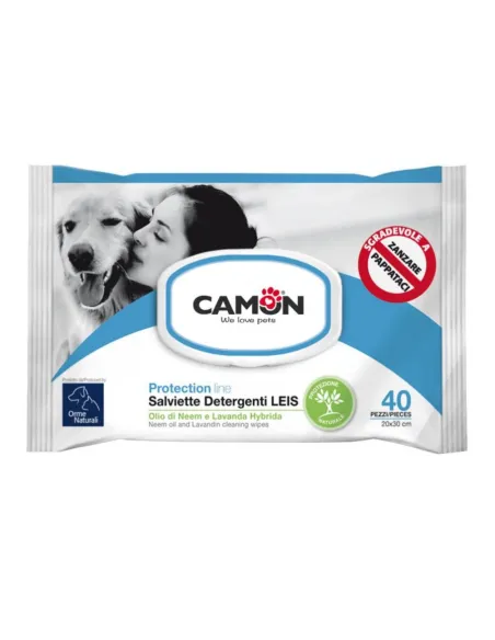Camon protection line salviette detergenti leis 40 salviette 30 cm g 907