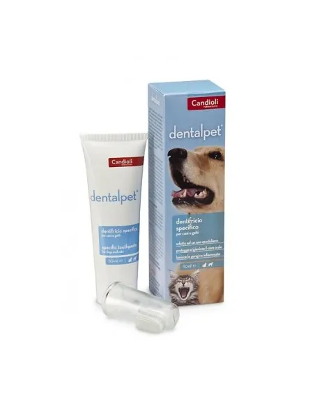 DentalPet Kit Candioli 50 ml + 1 ditale in lattice e uno spray 50 ml