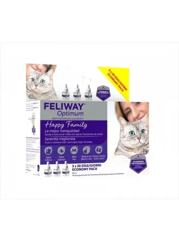 Feliway Optimum 3 ricariche 48 ml