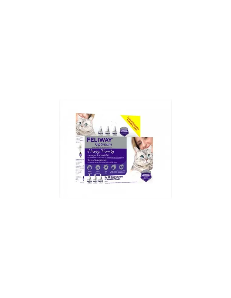 Feliway Optimum 3 ricariche 48 ml