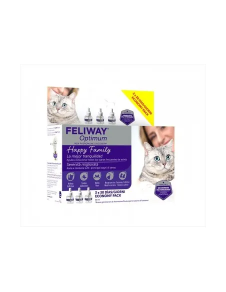 Feliway Optimum 3 ricariche 48 ml