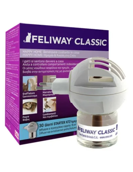 Feliway Classic diffusore + ricarica flacone 48 ml Ceva