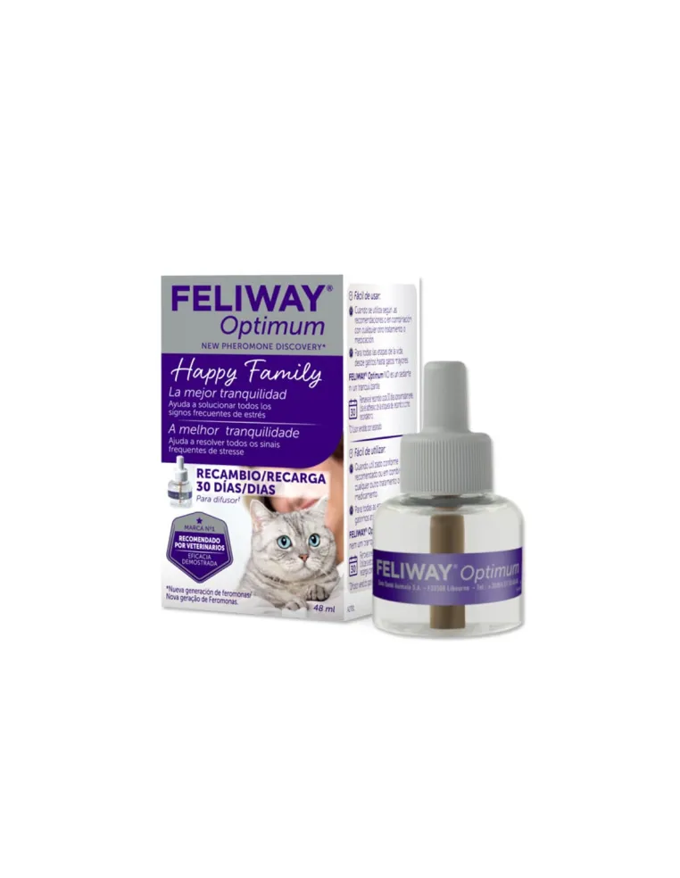Feliway optimum ricarica 48 ml