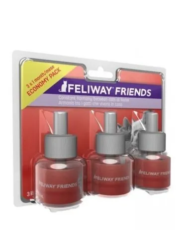 Feliway friends 3 ricariche 48 ml