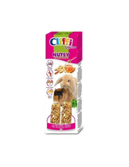 Cliffi sticks conigli - cavie "nutsy" 110 gr