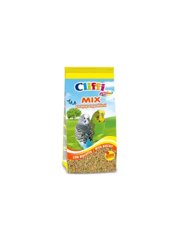 Cliffi new superior mix pappagallini 1 kg con biscotto