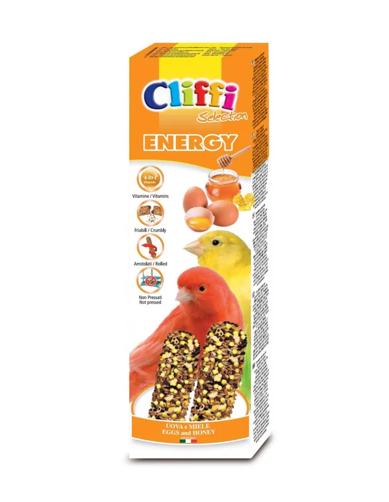 Cliffi sticks canarini con uova e miele "energy" 60 gr