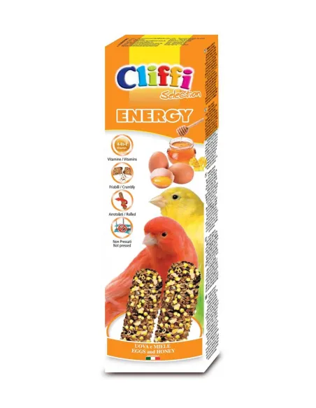 Cliffi sticks canarini con uova e miele "energy" 60 gr