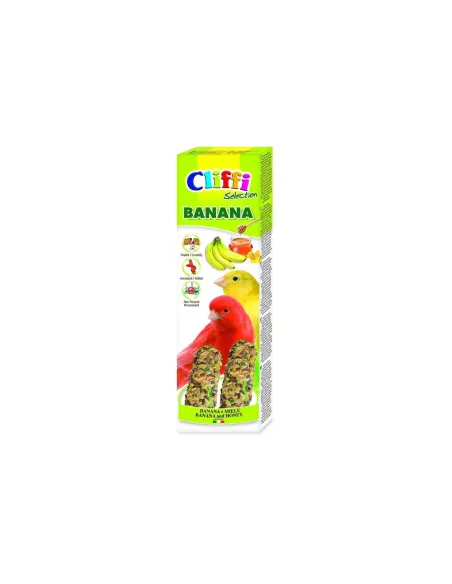 Cliffi sticks canarini banana e miele 60 gr