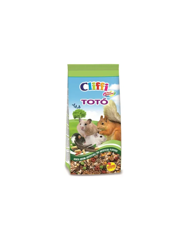 Cliffi toto' new superior per criceti 900 gr