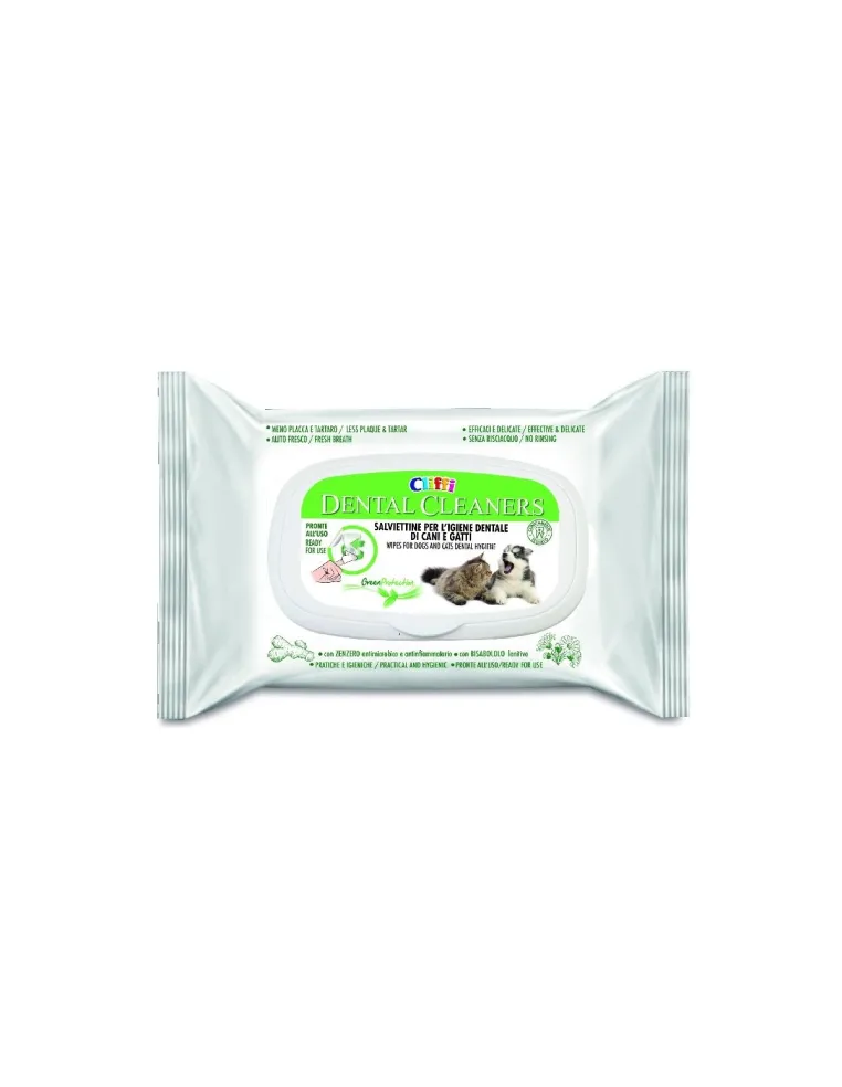 Cliffi dental cleaners 20 salviettine