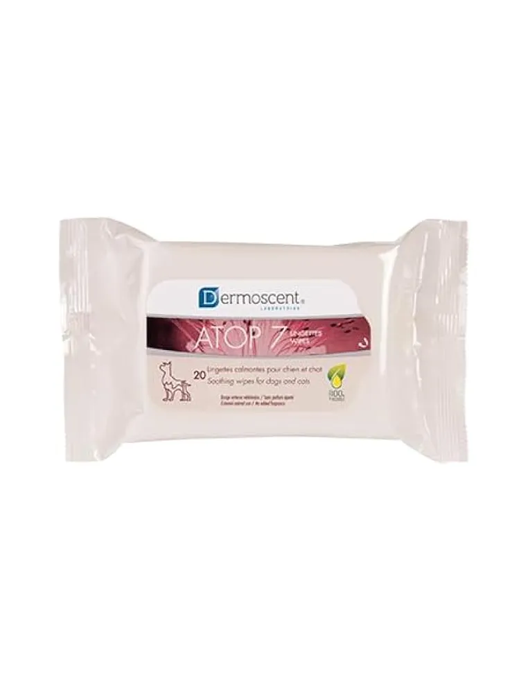 Atop 7 Wipes Dogs Cats 20 Pz