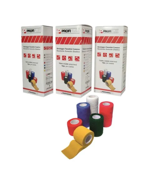 Benda Profi-Flex 10 cm 10 pz Bianca