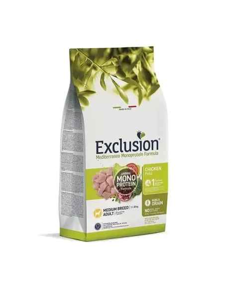 Exclusion Mediterraneo Adult Pollo Medium 3 Kg