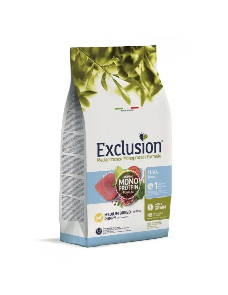Exclusion Mediterraneo Puppy Tonno Medium 3 Kg Exclusion Mediterraneo Puppy Tonno Medium 3 Kg