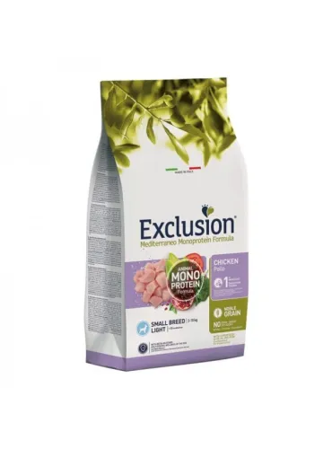 Exclusion Mediterraneo Puppy Pollo Small 2 Kg