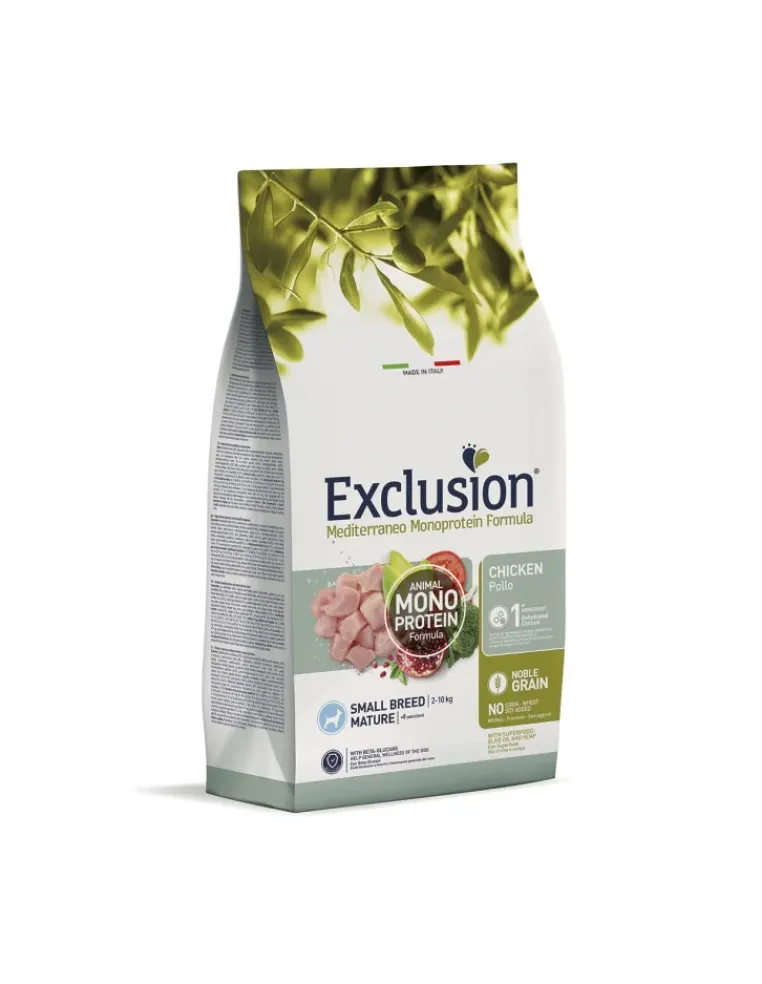 Exclusion Mediterraneo Mature Pollo Small 2 Kg