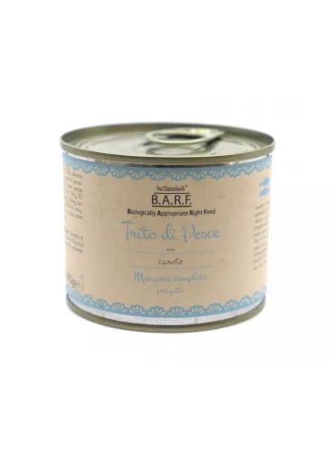 Dr.Clauder's Barf menu completo gatto Trito di pesce con carote 190 gr