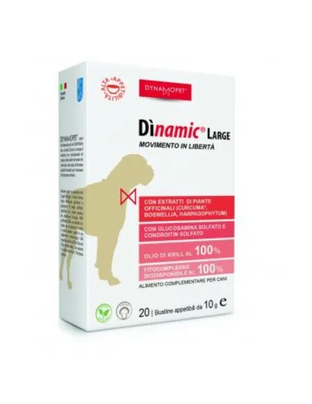 Dynamopet Dinamic Large 20 bustine 10 g Dynamopet Dinamic Large 20 bustine 10 g