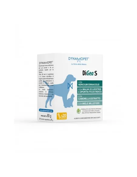 Dynamopet DiGea S 20 bustine 4 gr Dynamopet DiGea S 20 bustine 4 gr