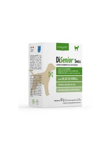 Dynamopet disenior small 20 bustine 2,5 gr