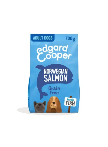 Edgard e Cooper Adult Carne Fresca Di Salmone Norvegese Senza Cereali 700 gr