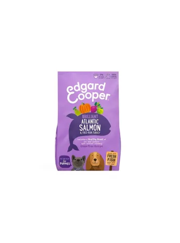 Edgard e Cooper Puppy Salmone e Tacchino Senza Cereali 700 gr