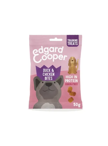 Edgard e Cooper Bocconcini di anatra e pollo senza cereali 50 gr