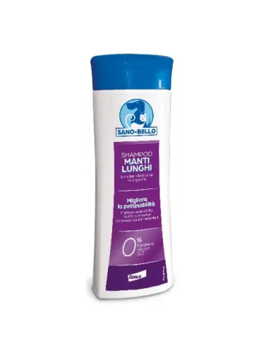 Elanco shampoo manti lunghi 250 ml sano e bello