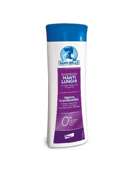 Elanco shampoo manti lunghi 250 ml sano e bello Elanco shampoo manti lunghi 250 ml sano e bello