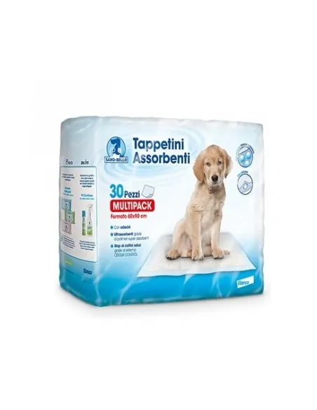 Elanco tappetini assorbenti per cani multipack 60x90 30 pezzi Elanco tappetini assorbenti per cani multipack 60x90 30 pezzi