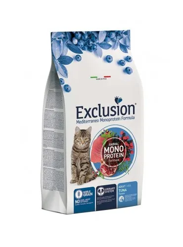 Exclusion mediterraneo gatto adult tonno 1,5 kg