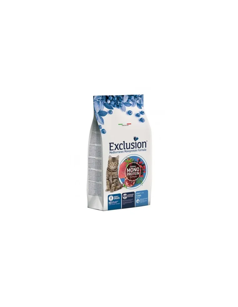 Exclusion mediterraneo gatto adult tonno 1,5 kg